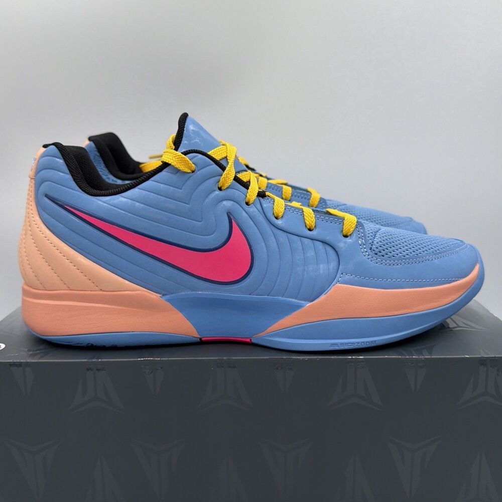 Nike JA 2 Basketball Shoes Men's Blue Beyond/Hyper Pink FD7328-403 Men's Size 12